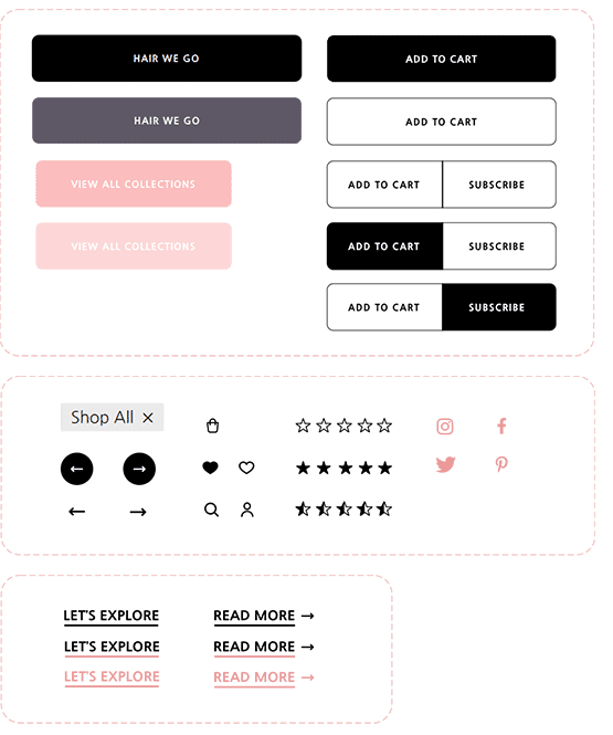 Luseta Beauty - 01 - UI Kit