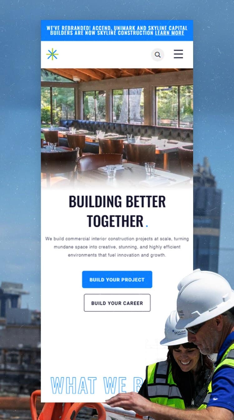 Skyline Construction - 01 - Case Study Hero Image