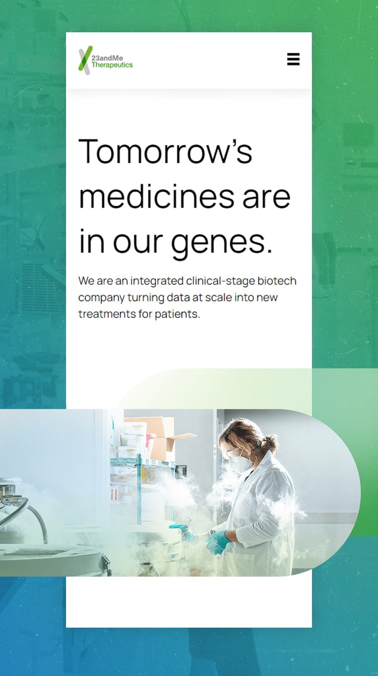 23andMe - 01 - Case Study Hero Image